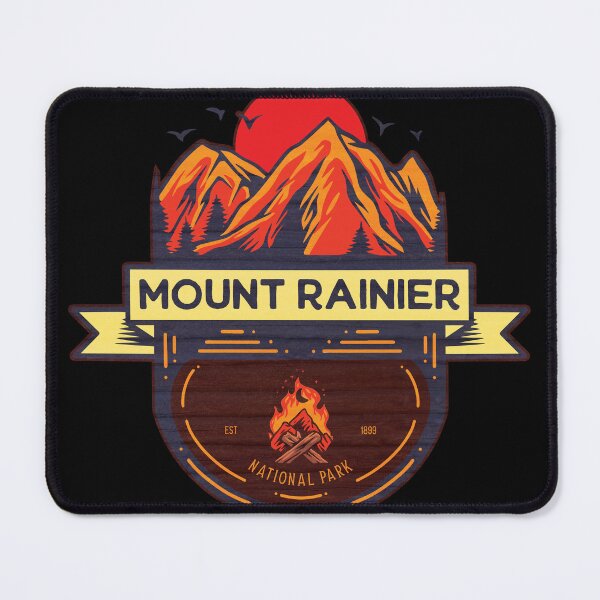 Item preview, Mount Rainier National Park Sun & Mountains designed and sold by JordanHolmes.