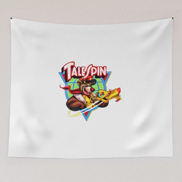 Item preview, Talespin, Baloo Logo Plane designed and sold by RainbowRetro.