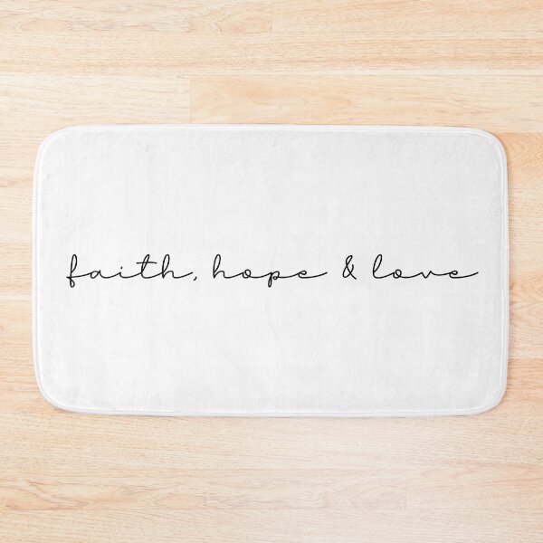 Item preview, Faith Hope and Love Bible verse Christian quote designed and sold by AmeliasArtistry.