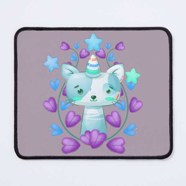 Item preview, Adorable Cat Unicorn Pattern designed and sold by Branislava Tir .
