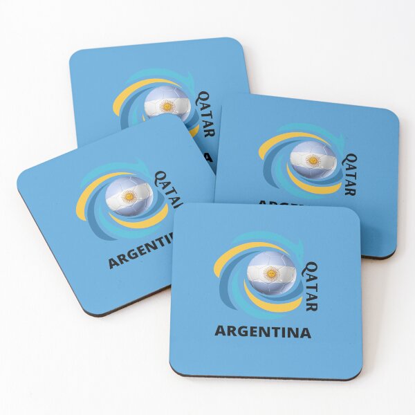 Item preview, Qatar Football soccer team Argentina  designed and sold by DesignsbyMona.