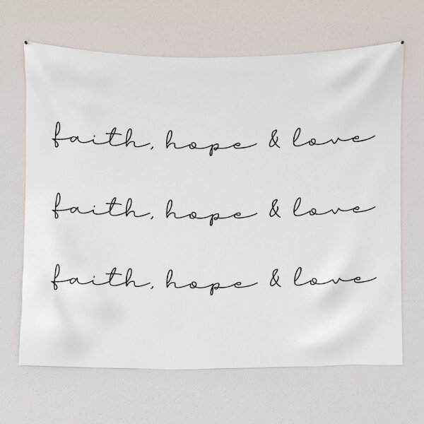 Item preview, Set of three Faith Hope and Love quote pack designed and sold by AmeliasArtistry.