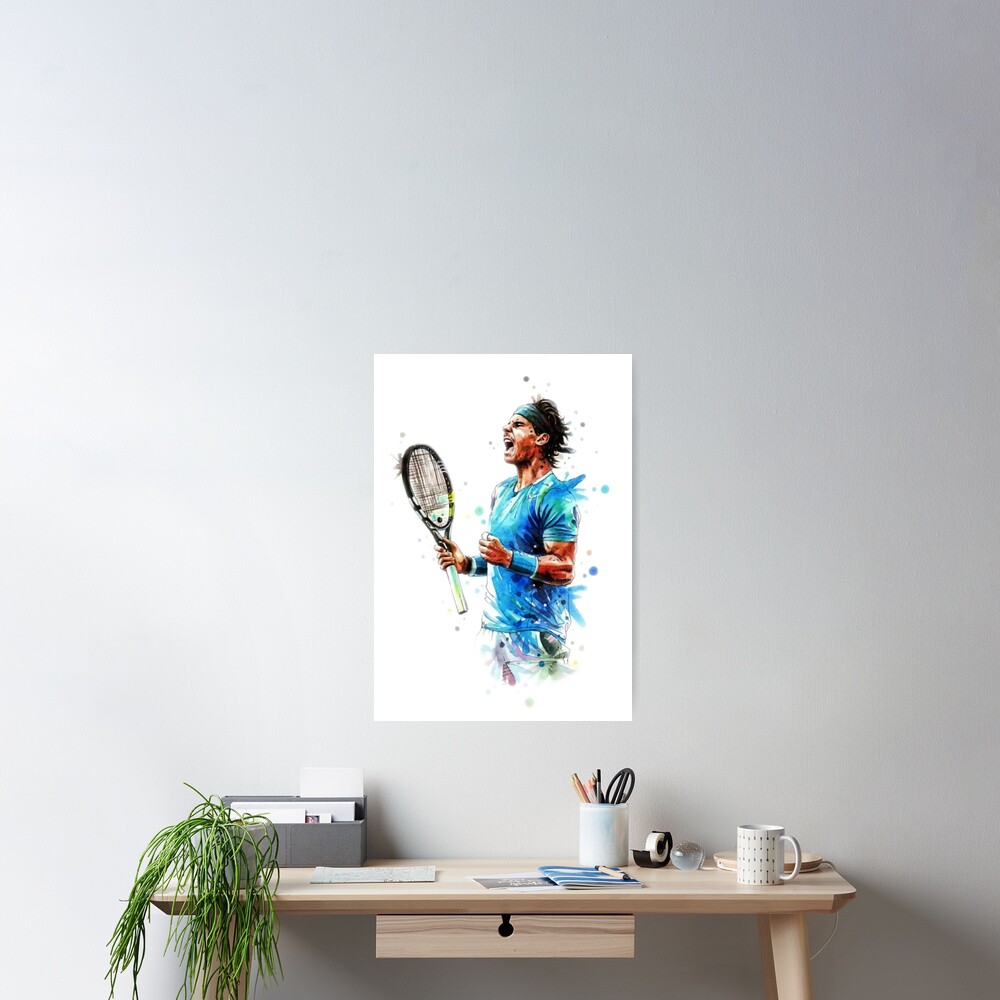 Leinwand Bilder Kunst 60 * 80cm Senza Cornice Giocatore Di Tennis