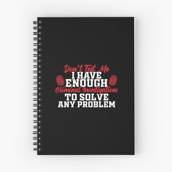 Item preview, Don't Test Me Funny Forensics Humor For A Forensic Scientist designed and sold by StrongShirts.