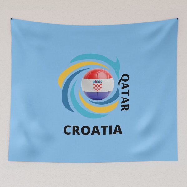 Item preview, Qatar Football soccer team Croatia  designed and sold by DesignsbyMona.