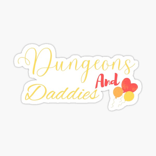 "Dungeons And Daddies" Sticker For Sale By Gallery85 | Redbubble