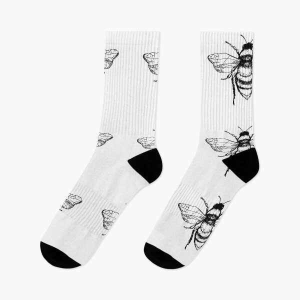 Item preview, Sketch drawing Bee or Bumblebee line art designed and sold by ElenaJoyDesign.