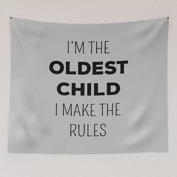 Item preview, Matching Siblings - Oldest Child I Make The Rules II designed and sold by Lemon Pepper.