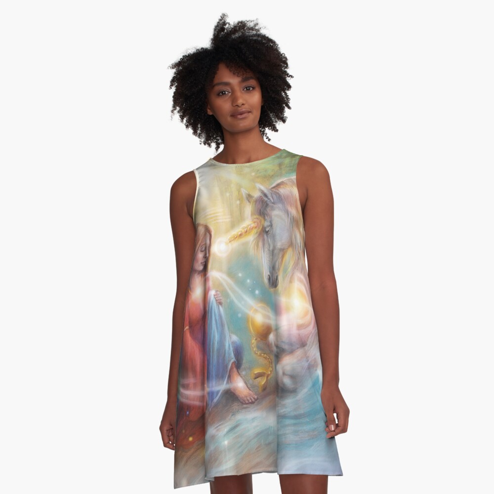 Item preview, A-Line Dress designed and sold by marjoleinkruijt.