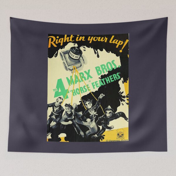 Item preview, Retro Horse Feathers The Marx Brothers (1932) Awesome For Movie Fan designed and sold by Jeffchandler.