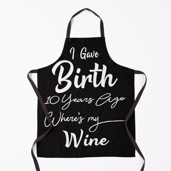 Item preview, Mom Wine - Mom Birthday Girl Boy 10th 10 Year Old Party designed and sold by MarvSeel.