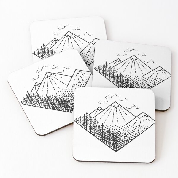 Item preview, Mountain Peaks designed and sold by Keitow.