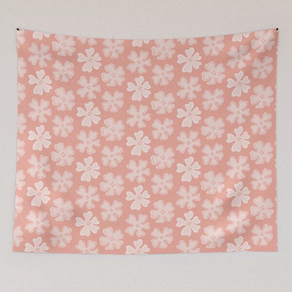 Artikelvorschau, Monochromes Muster aus rosa Knopfblumen auf pink entworfen und verkauft von colorofmagic.