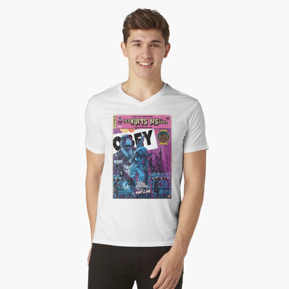 Item preview, V-Neck T-Shirt designed and sold by gengiskahn.