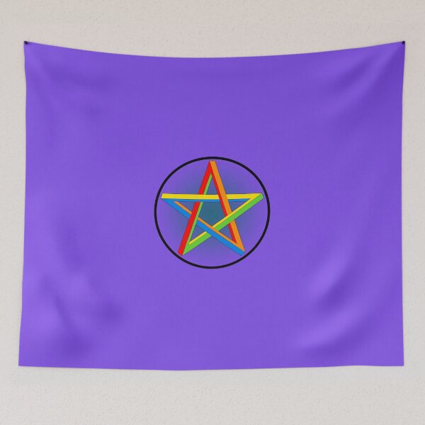 Item preview, Impossible Rainbow Pentacle designed and sold by kernowerno.