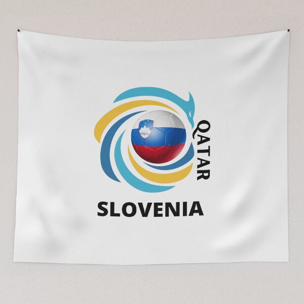 Item preview, Qatar Football soccer team Slovenia  designed and sold by DesignsbyMona.