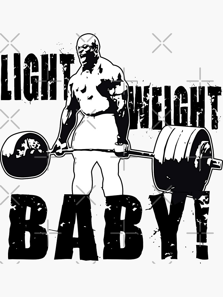 Light Weight Baby! - Ronnie Coleman Deadlift Men's T-Shirt