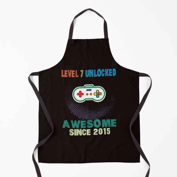 Item preview, Level 7 Unlocked Awesome 2015 Video Game 7th Birthday Boy designed and sold by MarvSeel.