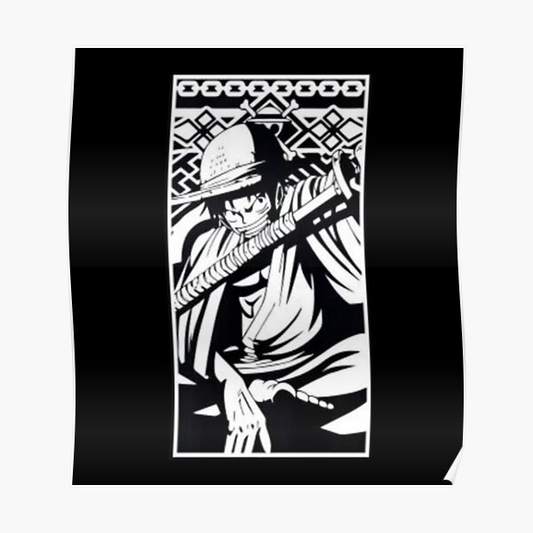 "Monkey D Luffy" Poster for Sale by binr | Redbubble
