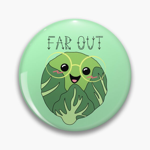Item preview, far out brussel sprout  designed and sold by champagnemoment.