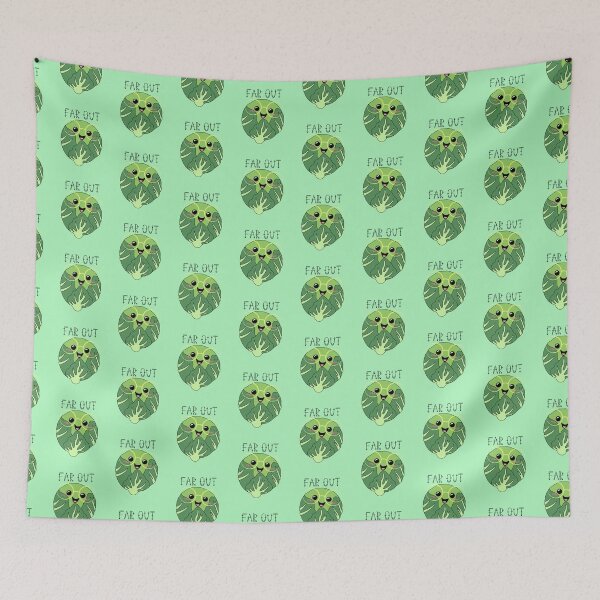 Item preview, far out brussel sprout  designed and sold by champagnemoment.