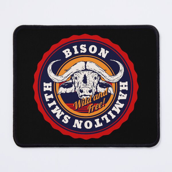 Item preview, Bison Hamilton Smith Wild and Free designed and sold by Parag's Travel Shop.