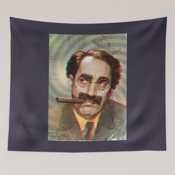 Item preview, Surprise Gift Groucho Marx Anaglyph 3D Halloween Holiday designed and sold by Jeffchandler.