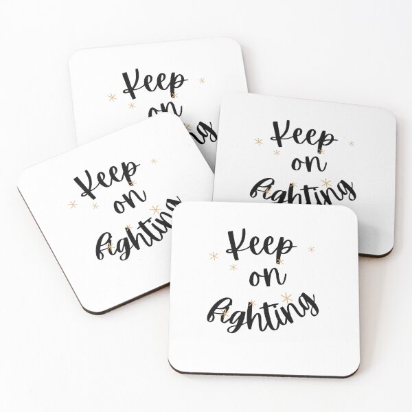Item preview, Keep on fighting designed and sold by Textbubble.