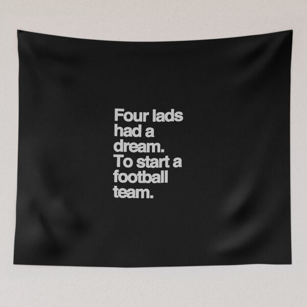 Item preview, Glasgow Rangers Four Lads Had A Dream Sticker designed and sold by gloria1os.