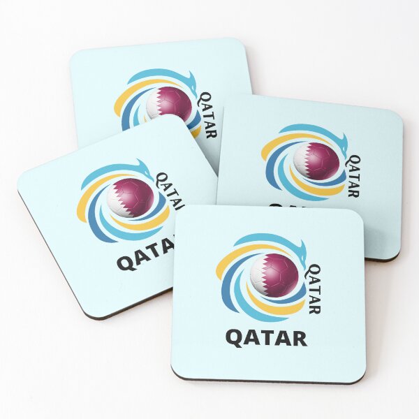 Item preview, Qatar Football soccer team Qatar designed and sold by DesignsbyMona.