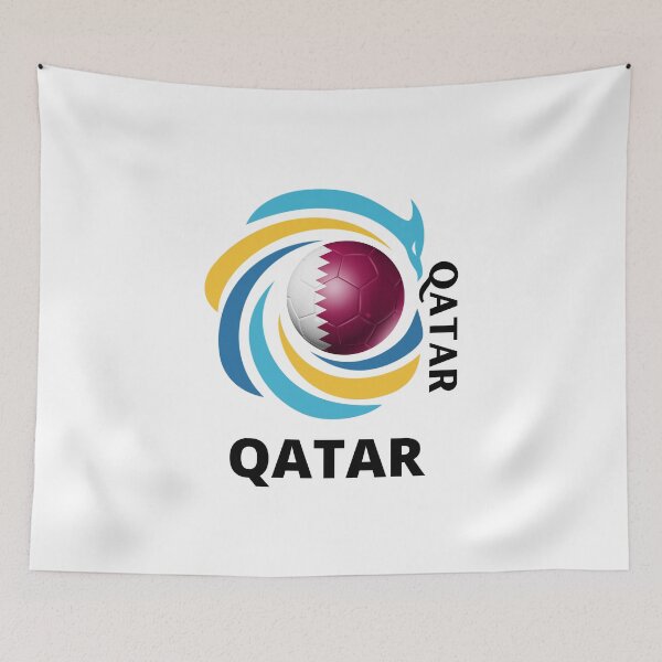 Item preview, Qatar Football soccer team Qatar designed and sold by DesignsbyMona.