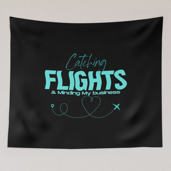 Item preview, catching flights and minding my business designed and sold by hakimayedder33.
