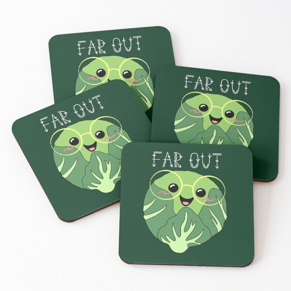 Item preview, funny brussel sprout far out brussel sprout  designed and sold by champagnemoment.