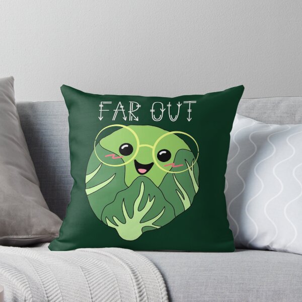 Item preview, funny brussel sprout far out brussel sprout  designed and sold by champagnemoment.