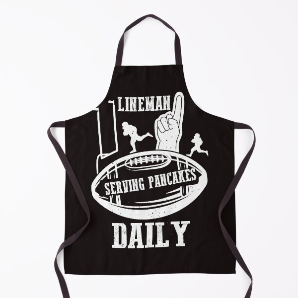 Item preview, Mens Lineman Serving Pancakes Daily Football Offensive Lineman designed and sold by MarvSeel.
