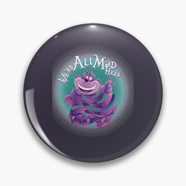 Item preview, Vintage Retro We Are All Mad Here Gifts Movie Fans designed and sold by Robertblankensh.