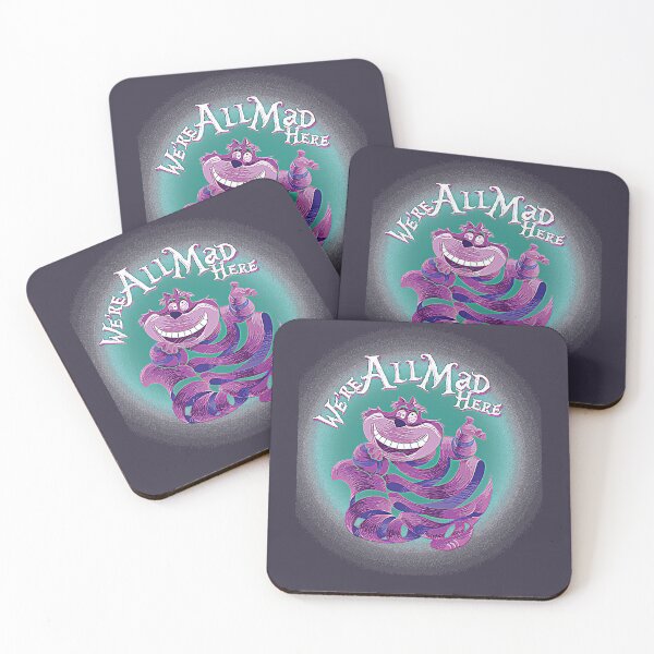 Item preview, Vintage Retro We Are All Mad Here Gifts Movie Fans designed and sold by Robertblankensh.