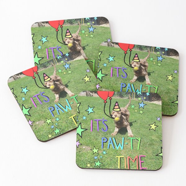 Item preview, It's pawty time designed and sold by Snofpix.