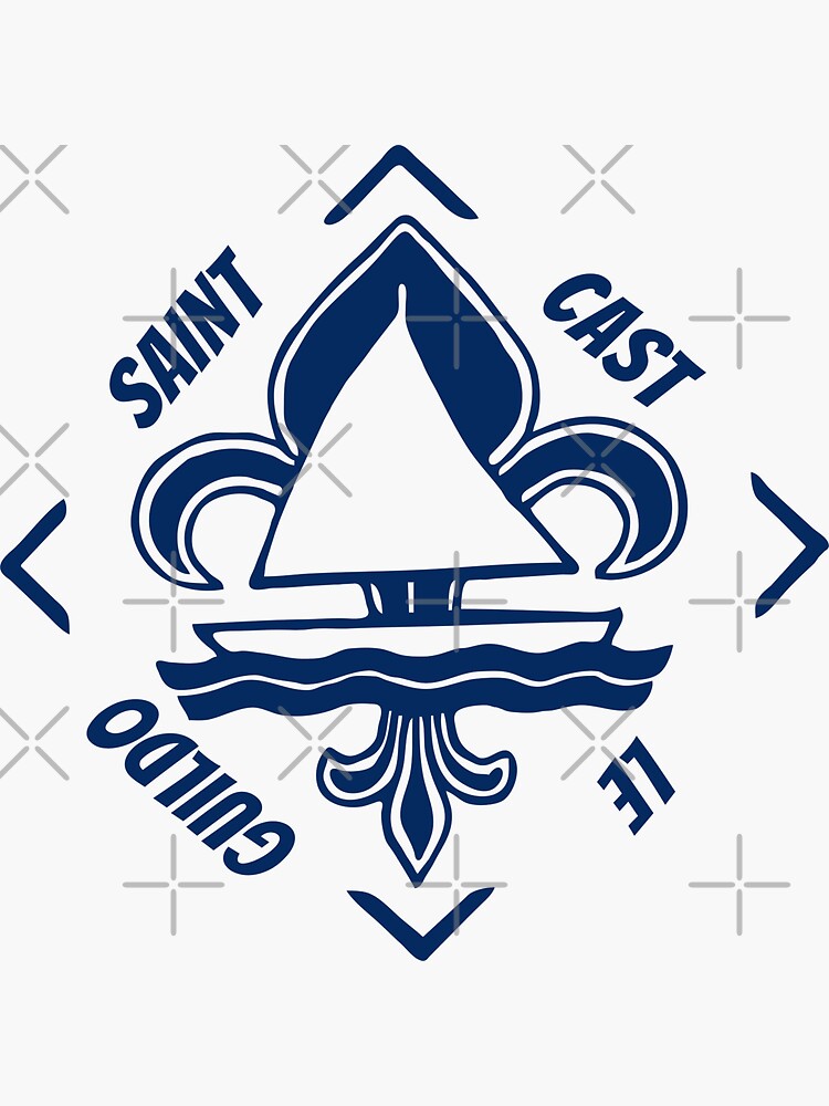 Blue Star Boats Kiss-Cut Stickers by Retro Boater