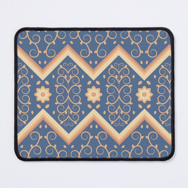Item preview, Abstract vintage art fabric pattern designed and sold by mushopja.