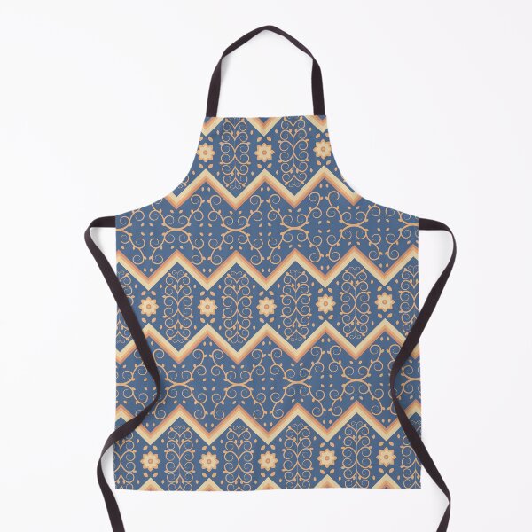 Item preview, Abstract vintage art fabric pattern designed and sold by mushopja.