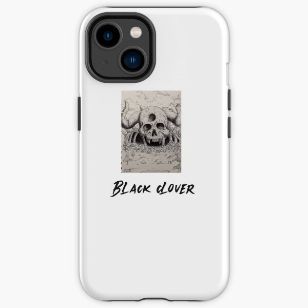Anime or manga black clover Coque antichoc iPhone