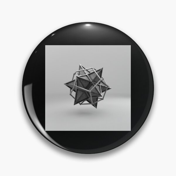 Item preview, Caged Stellated Dodecahedron Poster designed and sold by lelaalicesr.