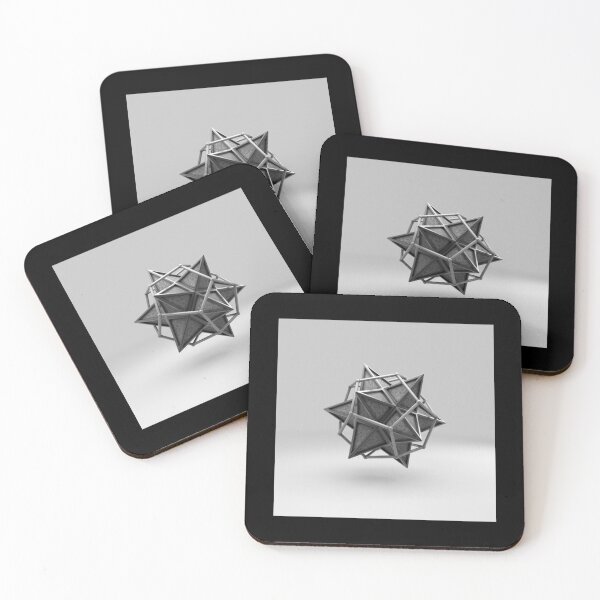Item preview, Caged Stellated Dodecahedron Poster designed and sold by lelaalicesr.