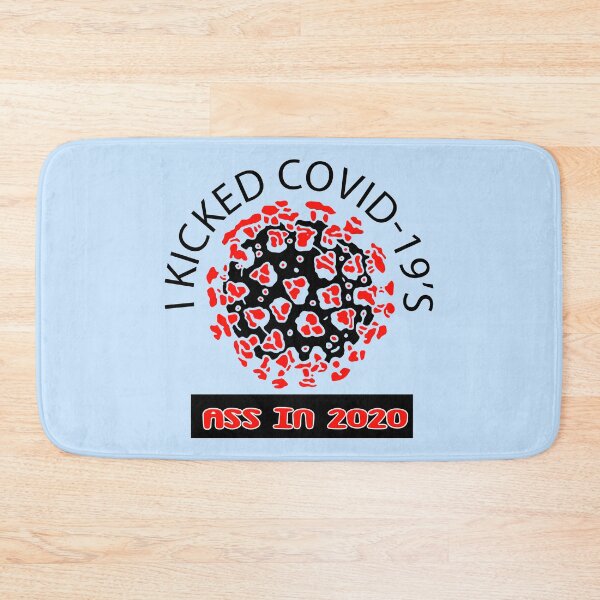 Item preview, Kicked Covid 19 Ass In 2020 Cool Coronavirus Survivor Awesome Red Orange Yellow Version Pandemic, Hot Idea designed and sold by EPOUJF.