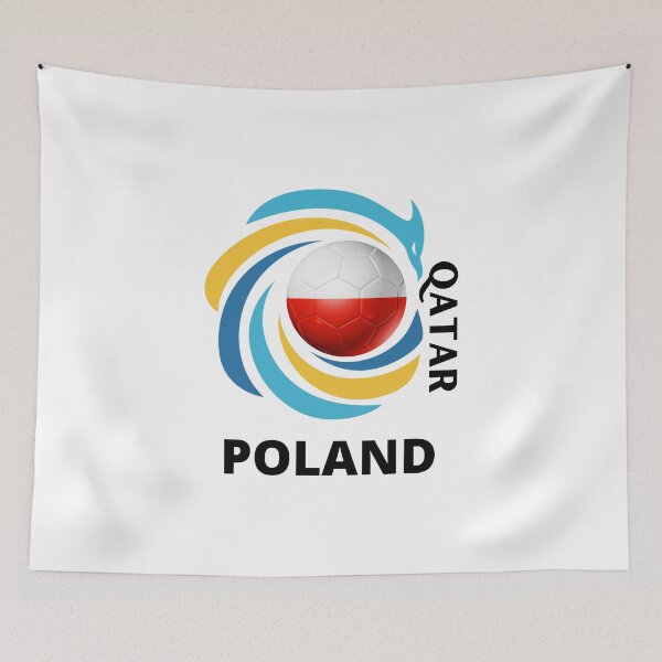 Item preview, Qatar Football soccer team Poland designed and sold by DesignsbyMona.