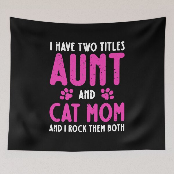 Artikelvorschau, Ich habe zwei Titel Tante und Katze Mama Fell Mama Muttertag entworfen und verkauft von haselshirt.