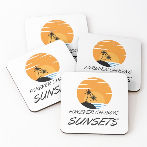 Item preview, forever chasing sunsets designed and sold by madraso.