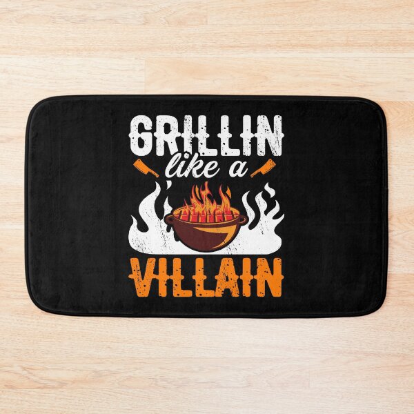 Item preview, Grillin Like A Villain BBQ Lover Barbeque Grill Grillmaster designed and sold by haselshirt.