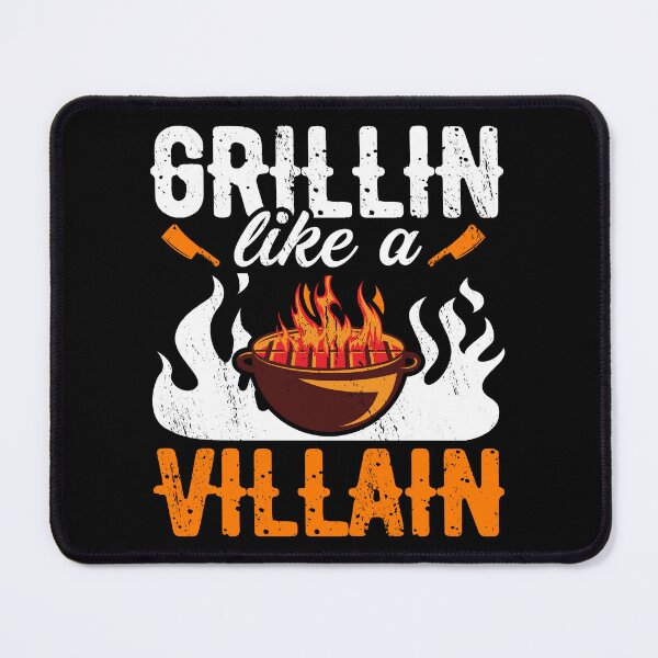Item preview, Grillin Like A Villain BBQ Lover Barbeque Grill Grillmaster designed and sold by haselshirt.